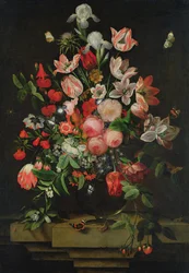 Peinture de fleurs, 1678